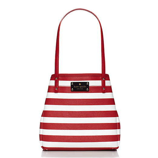 Kate Spade Kennywood Small Sidney Red / White